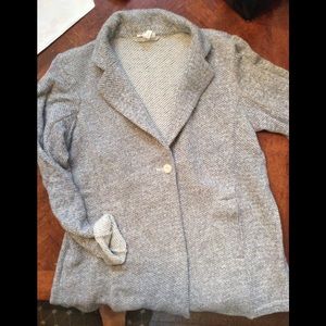 Stunning, Black and Off White, Cotton Jacket, M